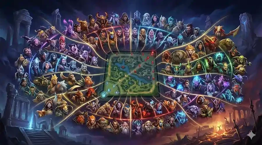 Все герои Дота 2